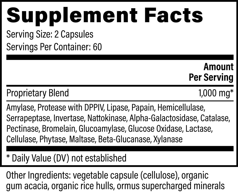 Ultimate Enzymes - Advanced Enzyme Blend Supporting Optimal Digestion