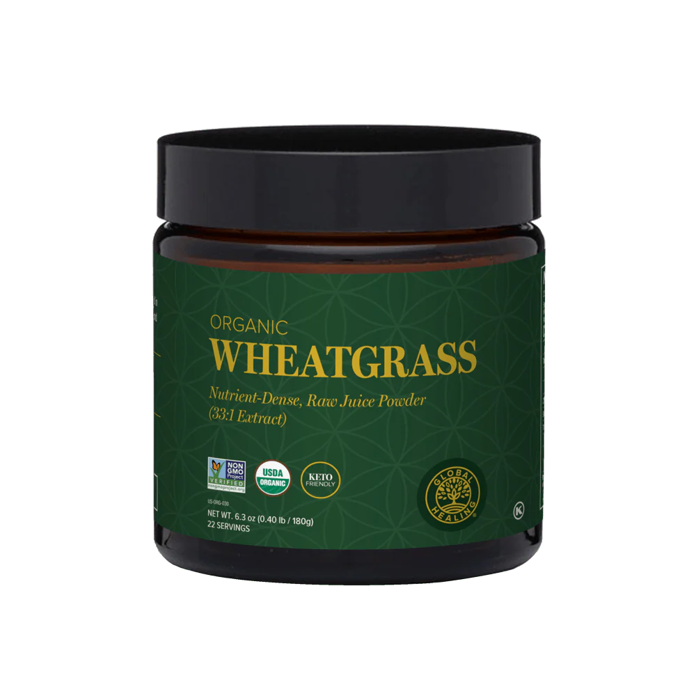 Organic Wheatgrass - Daily Raw Superfood to Nourish, Detox, and Energize
