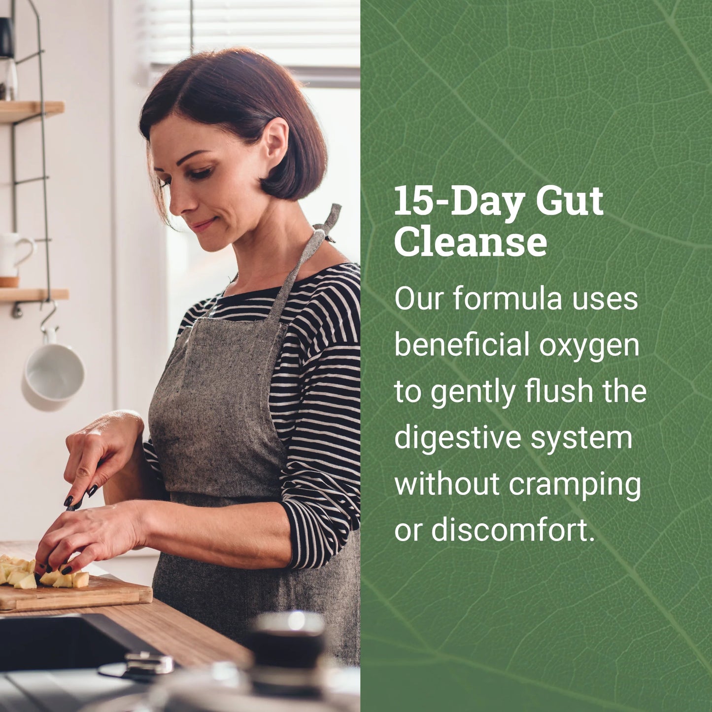 15-Day Oxygen Gut Cleanse - Natural Relief from Occasional Constipation