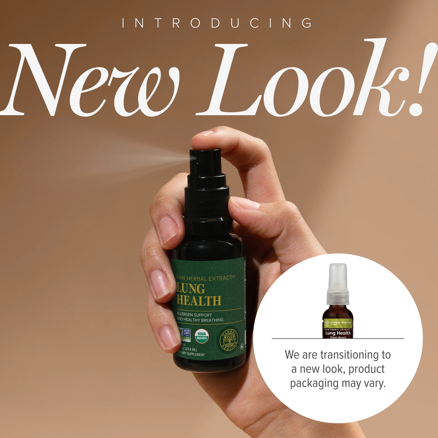 Lung Health - Natural Herbal Spray Formula for Lung and Respiratory Support