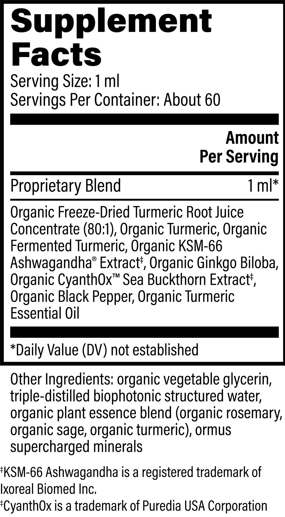 Brain Health - Organic Brain Supplement for Memory Support & Mental Focus