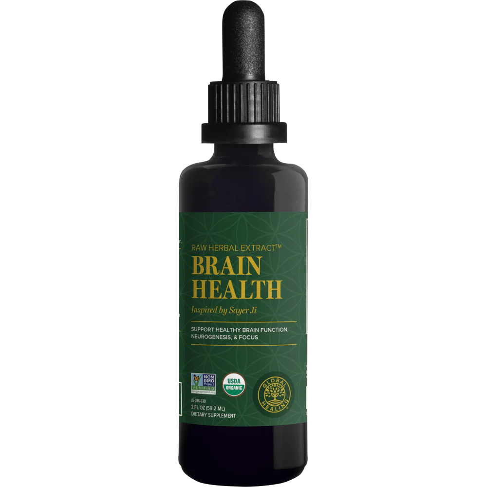 Brain Health - Organic Brain Supplement for Memory Support & Mental Focus