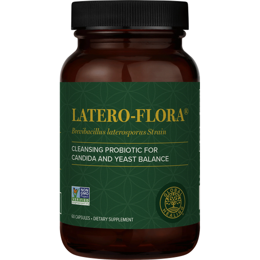 Latero-Flora - Probiotic Supplement for Gut Health, Digestion and Candida Cleanse Support