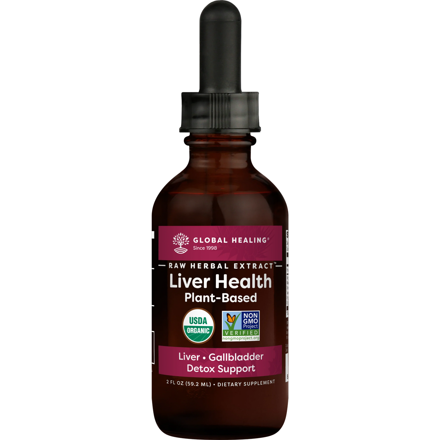 Liver Health - Natural Vegan Liquid Supplement Supports Liver & Gall bladder