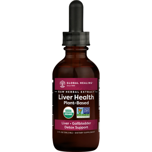 Liver Health - Natural Vegan Liquid Supplement Supports Liver & Gall bladder