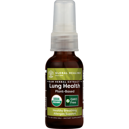 Lung Health - Natural Herbal Spray Formula for Lung and Respiratory Support
