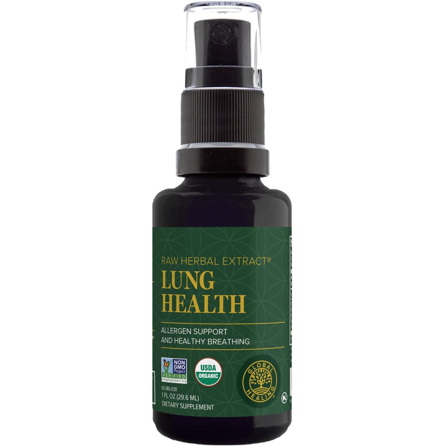 Lung Health - Natural Herbal Spray Formula for Lung and Respiratory Support