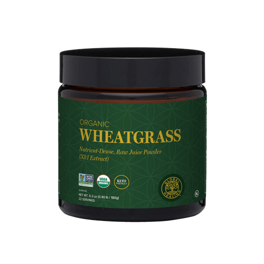 Organic Wheatgrass - Daily Raw Superfood to Nourish, Detox, and Energize