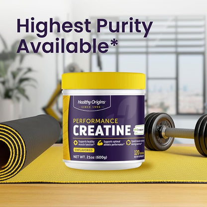 Creatine (Creapure®) - Creatine Monohydrate - 600g / 120 servings (Unflavoured)