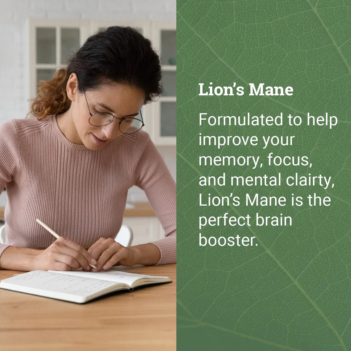 Lion's Mane - Mushroom Extract For Cognitive Support