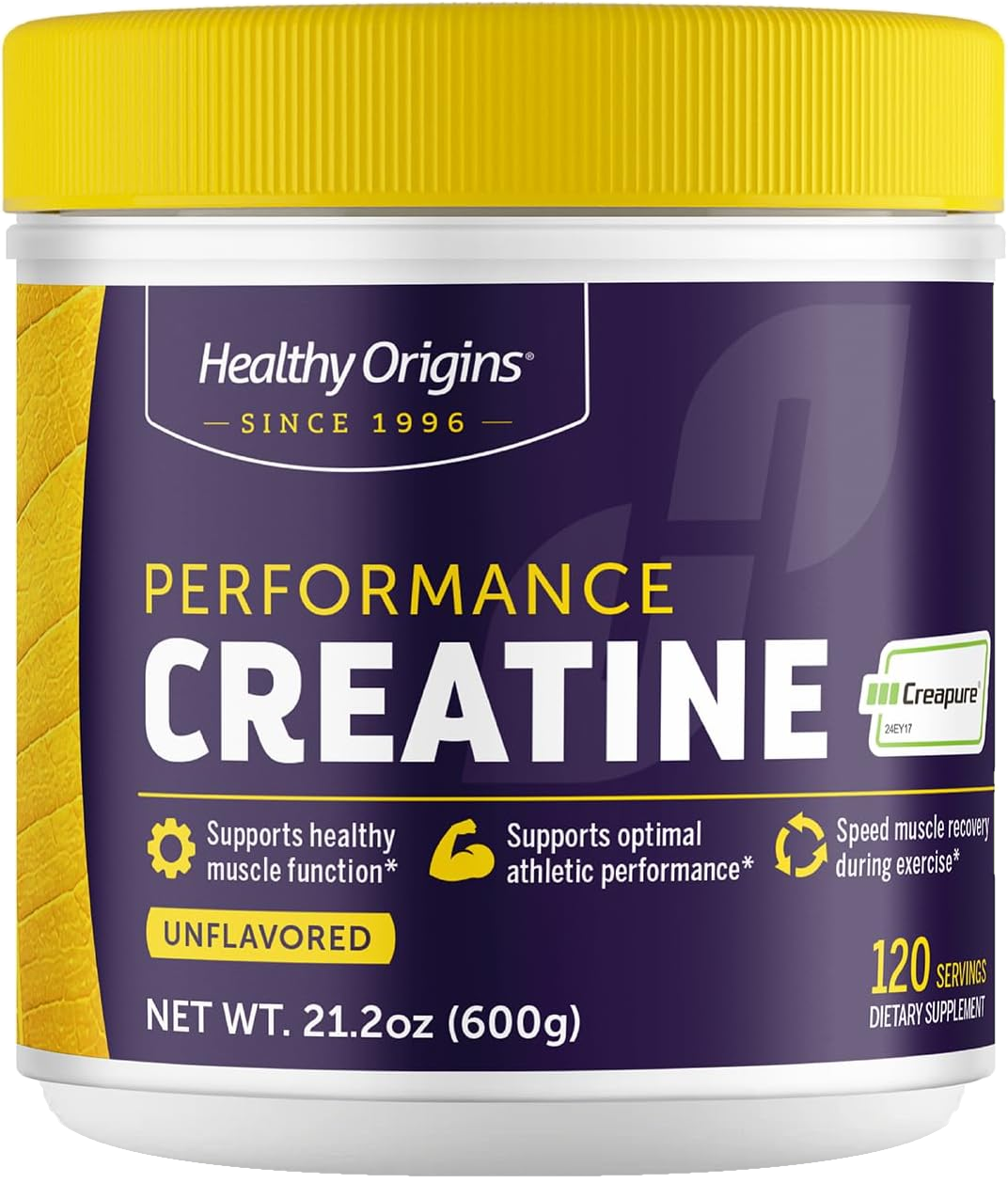 Creatine (Creapure®) - Creatine Monohydrate - 600g / 120 servings (Unflavoured)