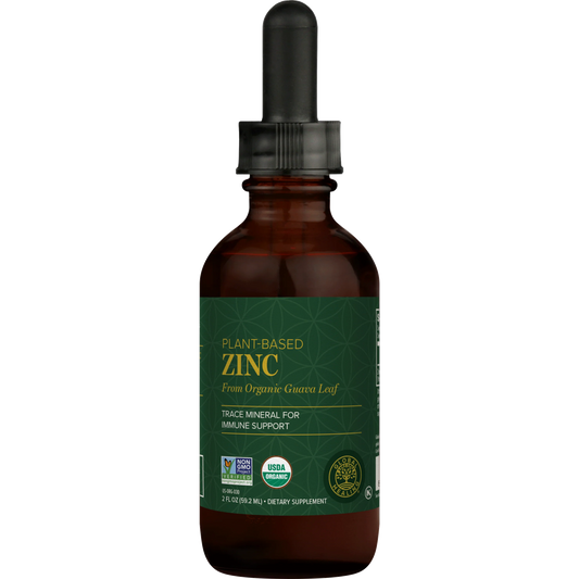 Liquid Zinc - Plant Based from Guava Leaves for Immunity, Hormone Balance & Healthy Aging